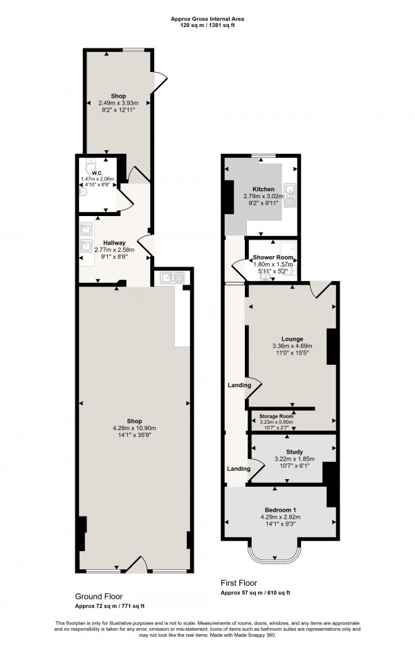 Floorplan for Liverpool Road, 177 Liverpool Road, M44