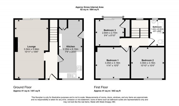 Floorplan for Irlam, Manchester, Greater Manchester