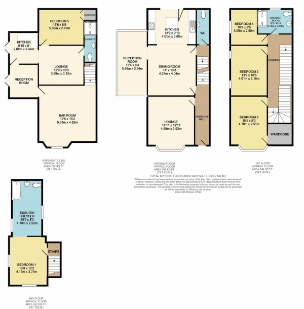 Floorplan for Folly Lane, Swinton