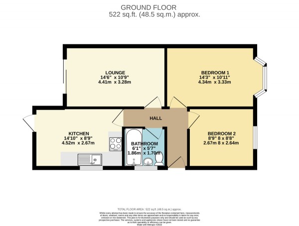 Floorplan for Sandy Lane