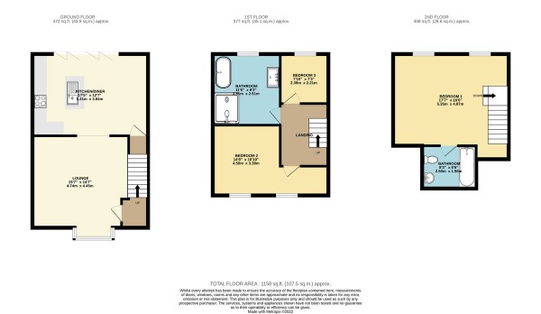 Floorplan for The Green, Worsley