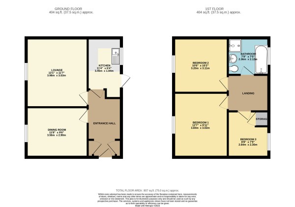 Floorplan for Fitzwalter Road, Woolston