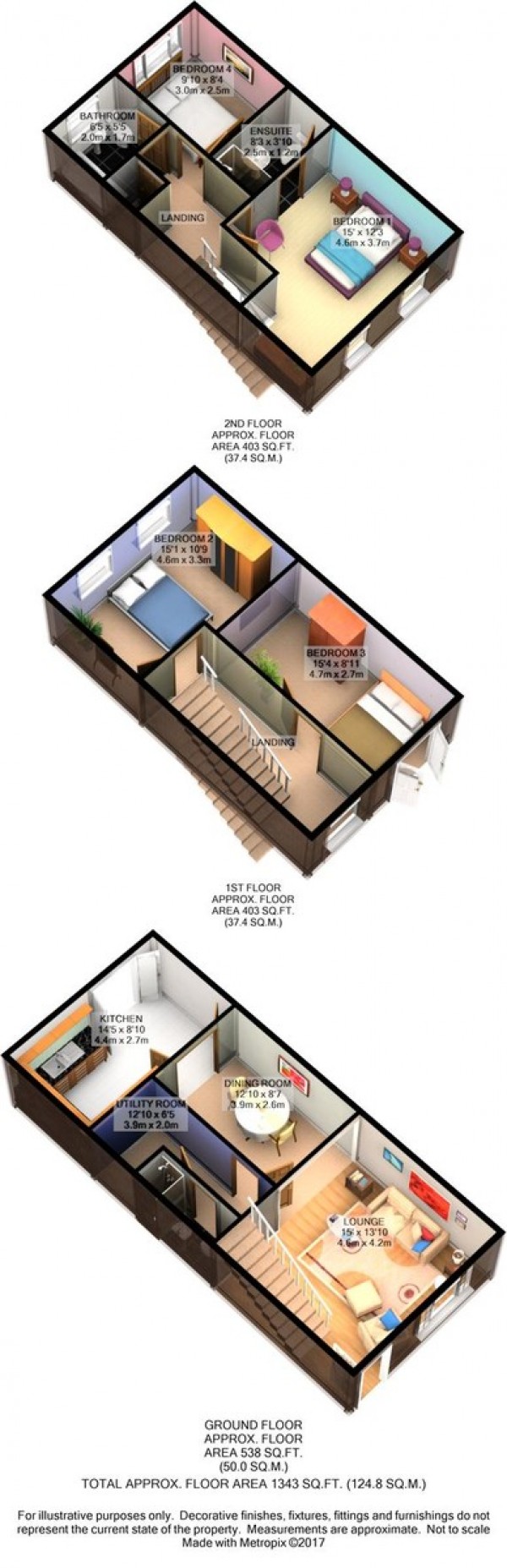 Floorplan for Calamanco Way, Irlam