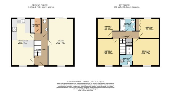 Floorplan for Broomehouse Avenue, Irlam
