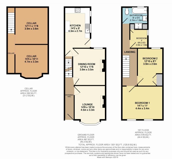 Floorplan for Liverpool Road, Irlam