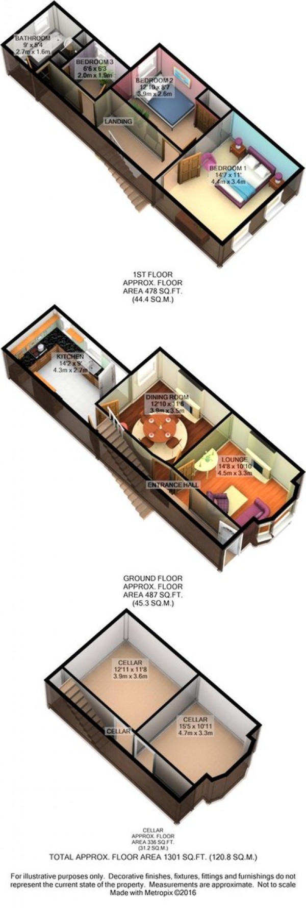Floorplan for Liverpool Road, Irlam