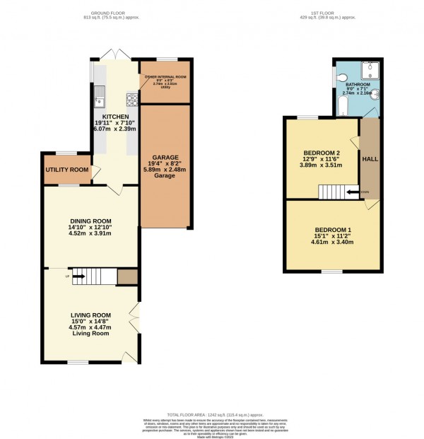 Floorplan for Partington Lane, Swinton