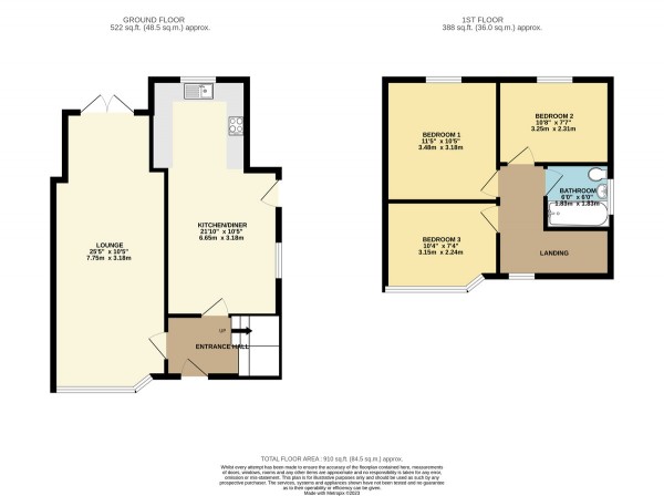Floorplan for Lambs Lane, Paddington