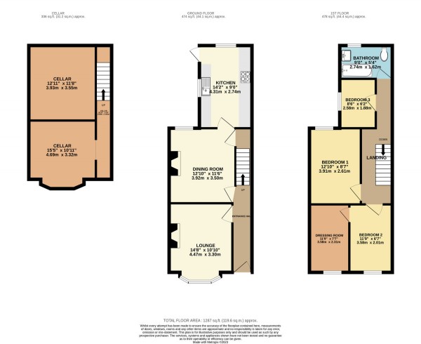 Floorplan for Liverpool Road, Irlam