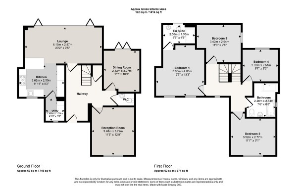 Floorplan for Worsley, Manchester
