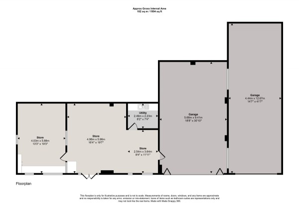 Floorplan for Eccles, Manchester