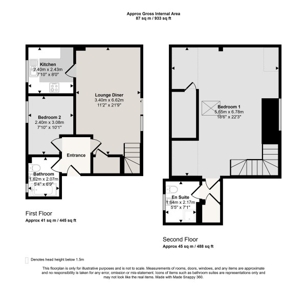 Floorplan for Worsley, Manchester