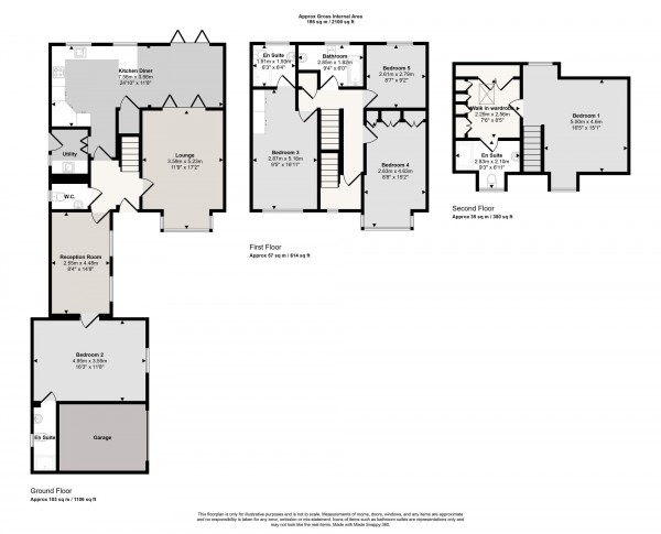 Floorplan for Rixtonleys Drive, Irlam, M44