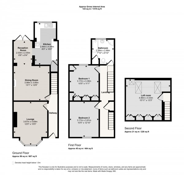 Floorplan for New Lane, Eccles, M30