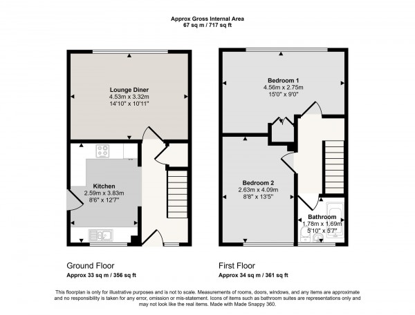 Floorplan for Morillon Road, Irlam, M44