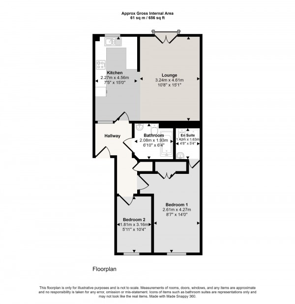 Floorplan for Glenmuir Close, Irlam, M44