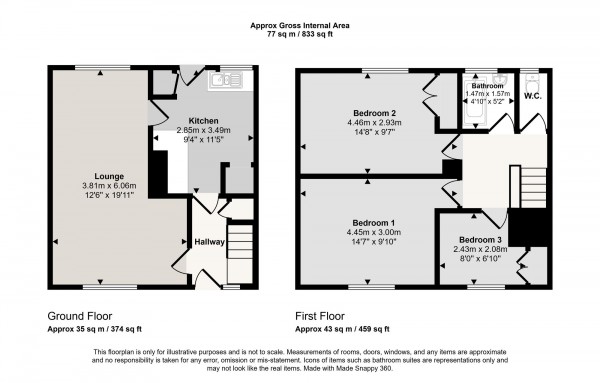 Floorplan for Brereton Road, Eccles, M30