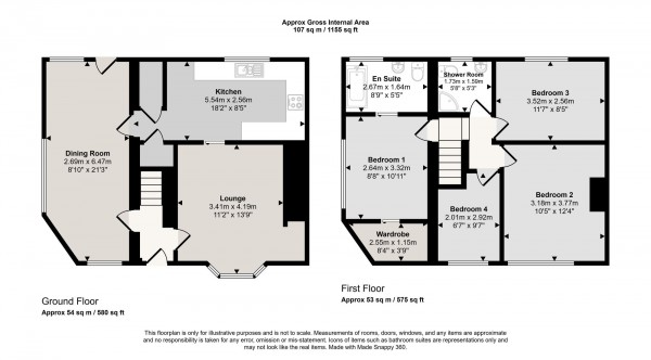 Floorplan for Princes Avenue, Irlam, M44