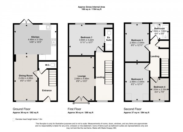 Floorplan for Ferrymasters Way, Irlam, M44