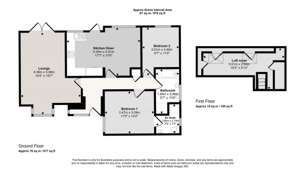 Floorplan for Ridingfold Lane, Worsley, M28