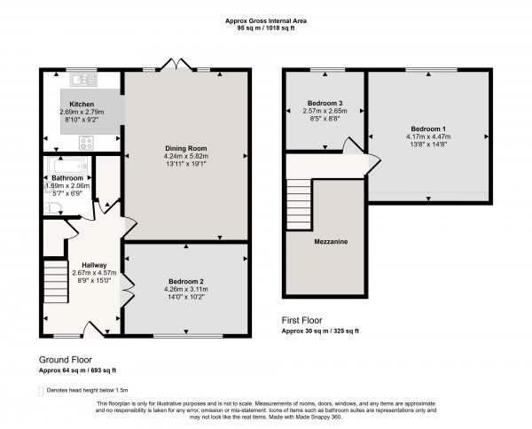 Floorplan for Ratcliffe Avenue, Irlam, M44