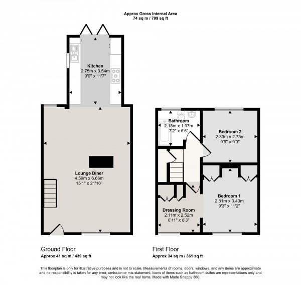Floorplan for Eldon Road, Irlam, M44