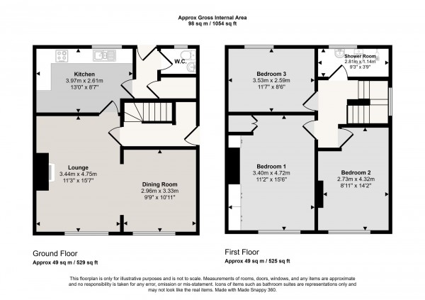 Floorplan for Boundary Road, Irlam, M44