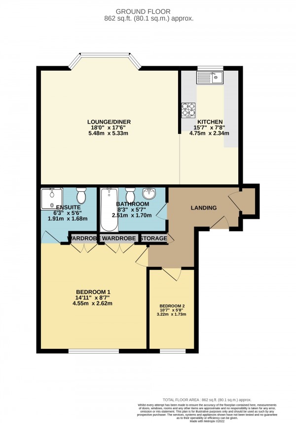 Floorplan for Glenmuir Close, Irlam, M44