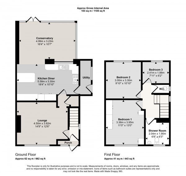 Floorplan for Mayfair Drive, Irlam, M44