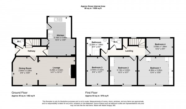 Floorplan for Francis Road, Irlam, M44