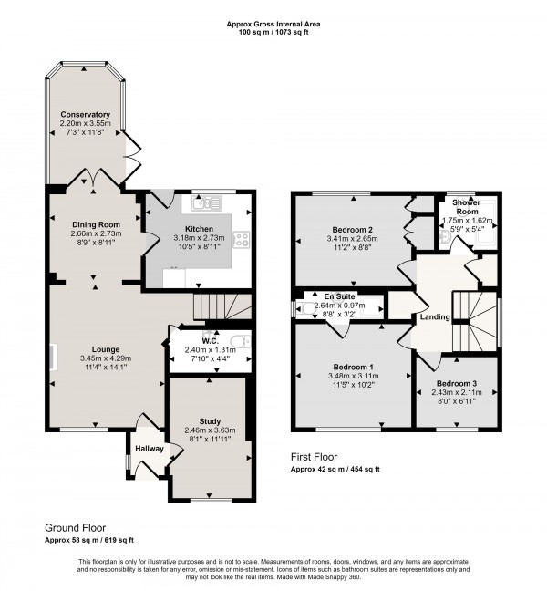 Floorplan for Buttermill Close, Irlam, M44