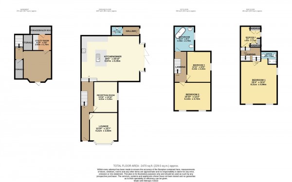 Floorplan for Cavendish Grove, Monton, M30