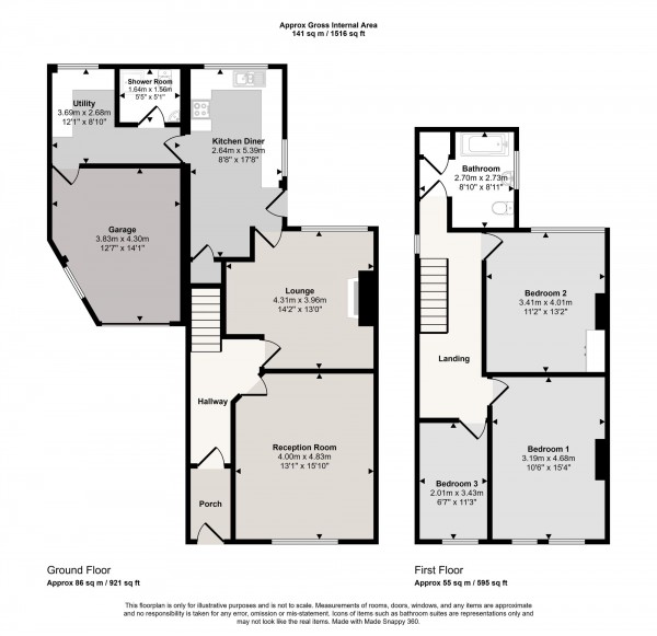 Floorplan for Glazebrook Lane, Glazebrook, WA3