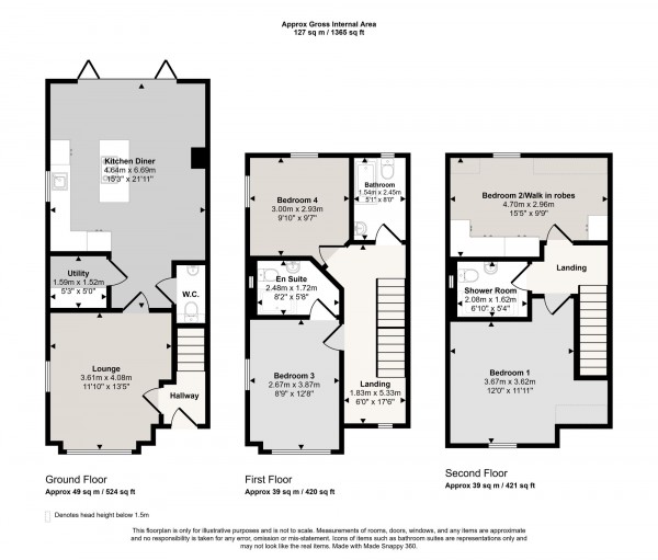 Floorplan for Lansdowne Road, Eccles, M30
