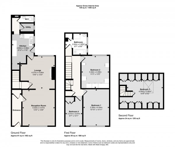 Floorplan for Glazebrook Lane, Glazebrook, WA3
