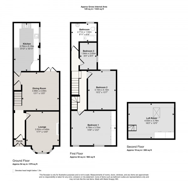 Floorplan for Hazelhurst Road, Worsley, M28